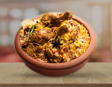 Chicken Handi Biryani (with bone)