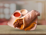 Seekh kebab roll